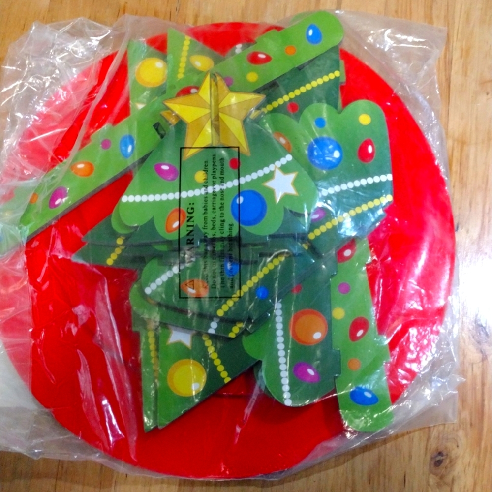 Christmas tree cupcake stand
